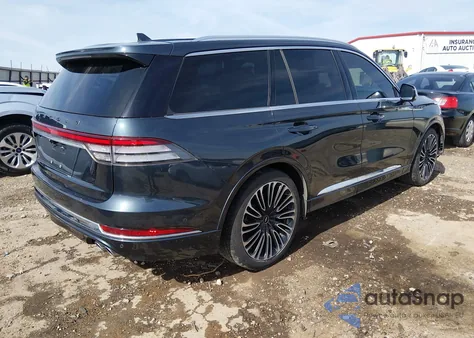 2020 Lincoln Aviator Black Label из США, поврежденный, VIN 5LM5J9XC8LGL31792